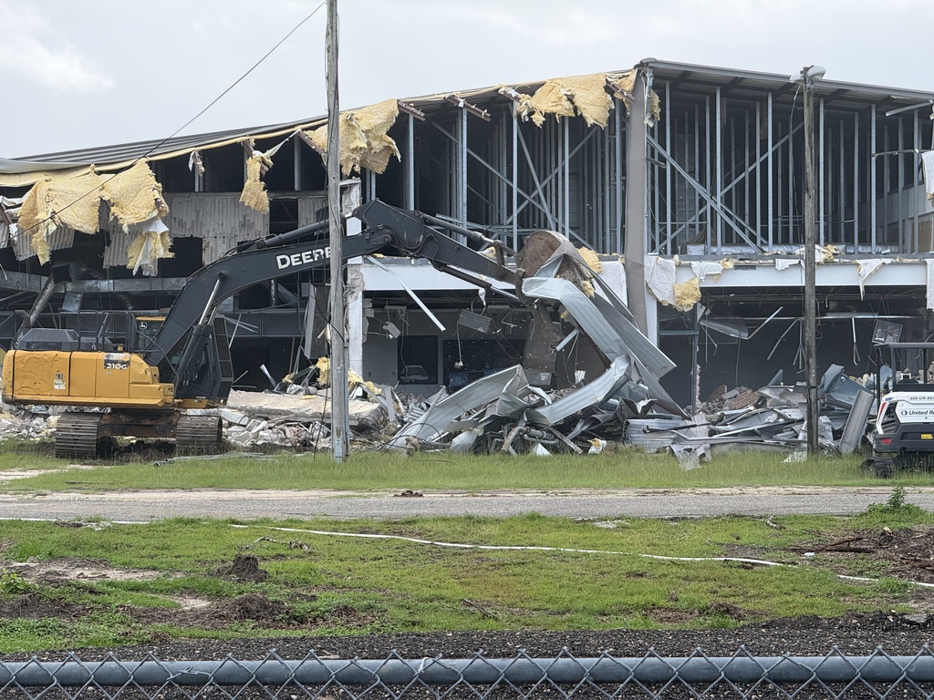 Demolition of Wakulla High School