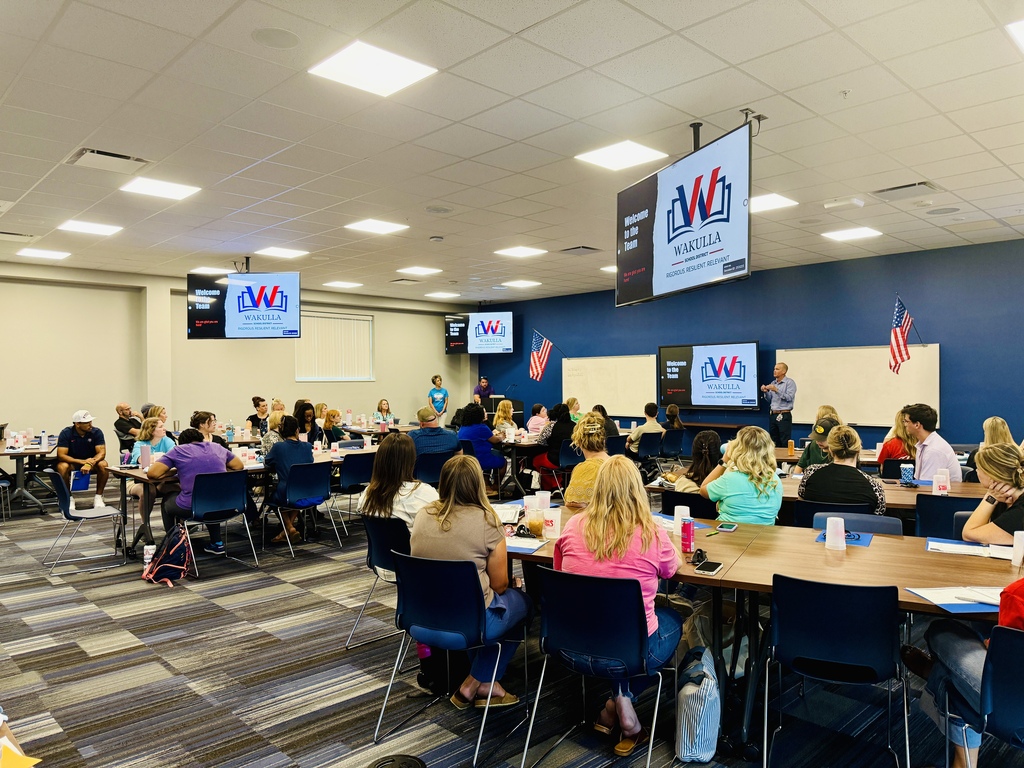 Today, Wakulla County Schools welcomed our newest employees during our annual Welcome to the Team Orientation. Superintendent Rick Myhre and district leaders shared what makes our school system special, the important role each employee plays, and a vision for continuing to grow while remaining rooted in the community we serve. As our newest team members begin their journey with Wakulla County Schools, we are excited for the talents, experiences, and heart they will bring to our students, schools, and community. Welcome to Wakulla County Schools! Rigorous. Resilient. Relevant.
