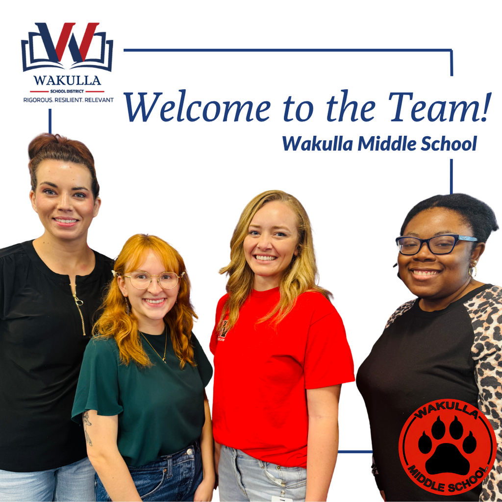 Welcome to the Team Wakulla Middle Hires