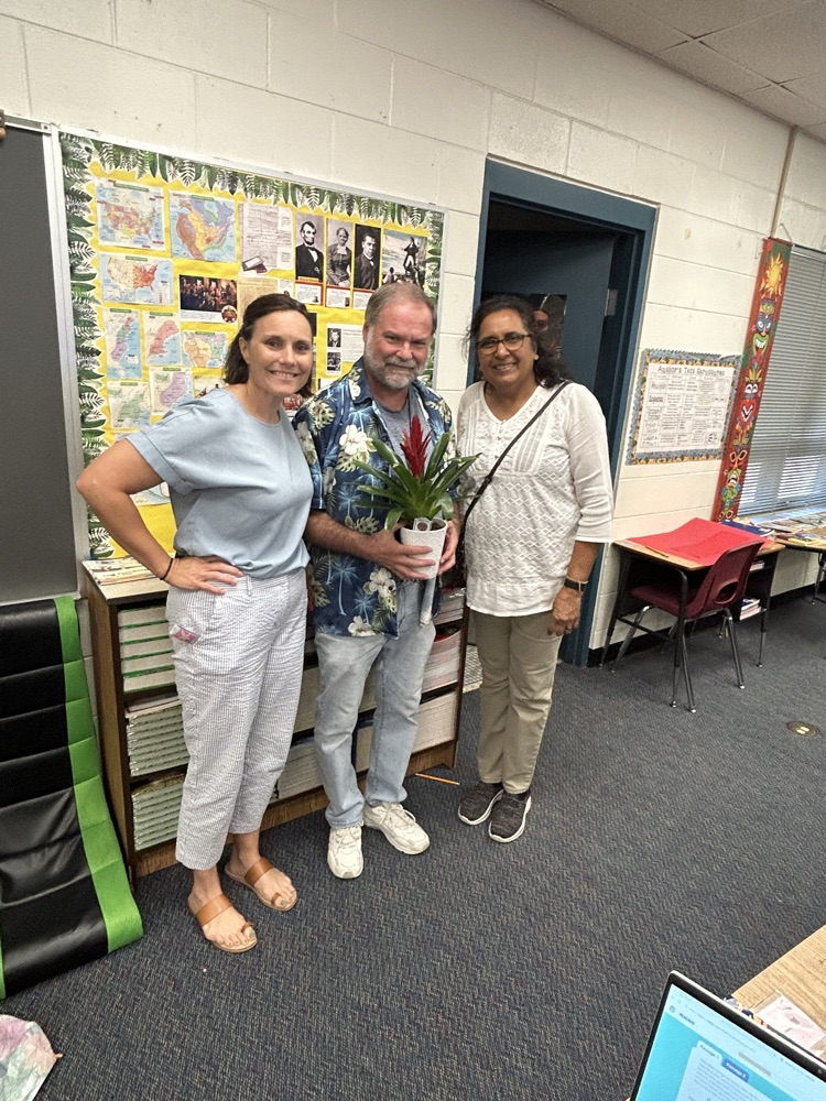 Mr. Wallis with admin