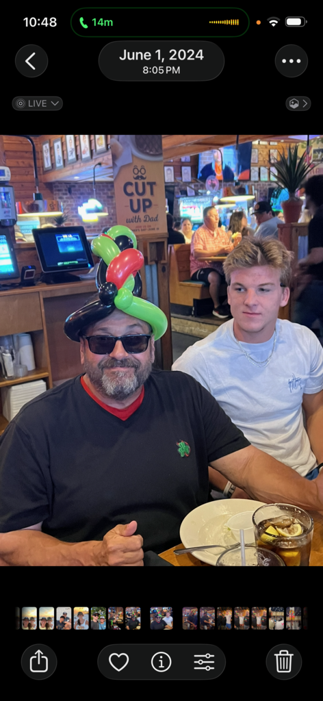 It is with heavy hearts that we remember and honor Benjamin “Benny” Litowski, who faithfully served as a School Guardian at Wakulla High School since 2022. Benny in a balloon hat smiling. 