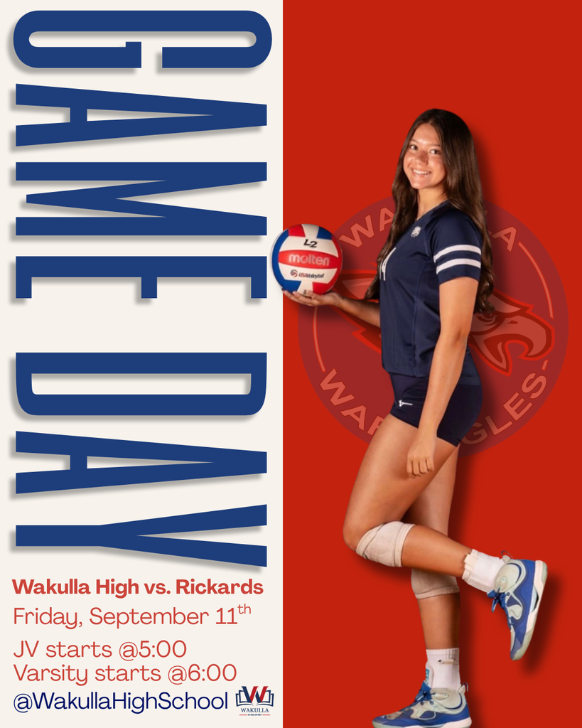 Come out tonight and support our Lady War Eagle Volleyball teams as they take on Aucilla Christian. JV plays @ 5:00PM | Varsity plays @ 6:00PM @Wakulla High School Gymnasium
