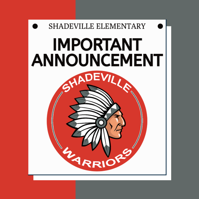 Shadeville Elementary School  WCS continues to experience a districtwide phone/internet outage. Shadeville Elementary’s phone line is currently unavailable. Families may email their school-based administrator or the identified point of contact, sandra.weeks@wcsb.us. We will share an update when normal service is restored.