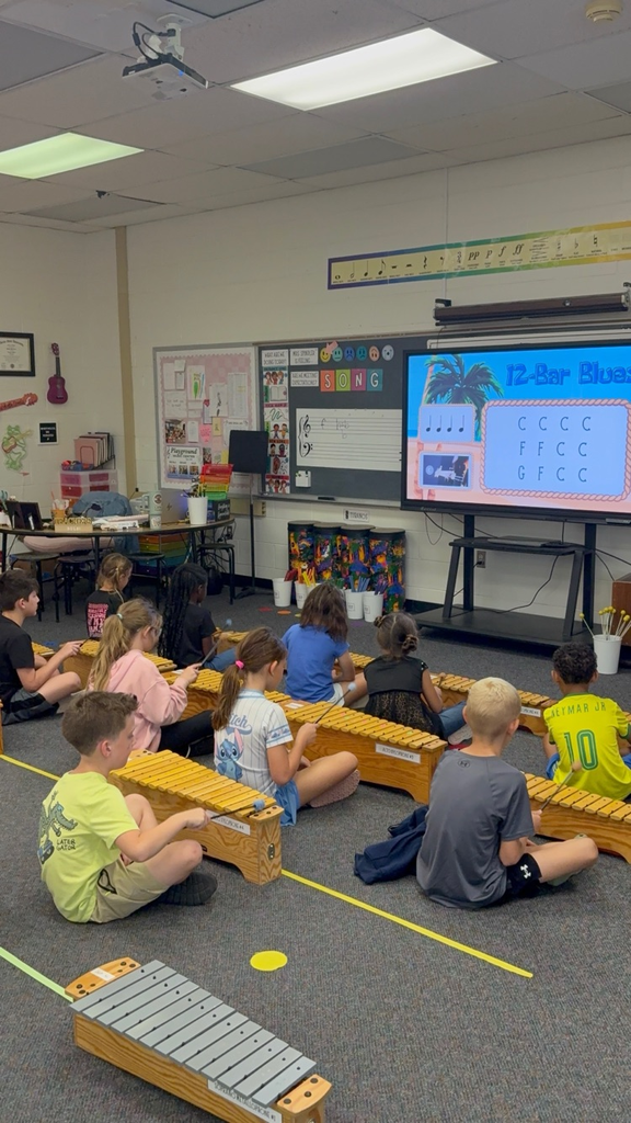 students playing percussion instruments