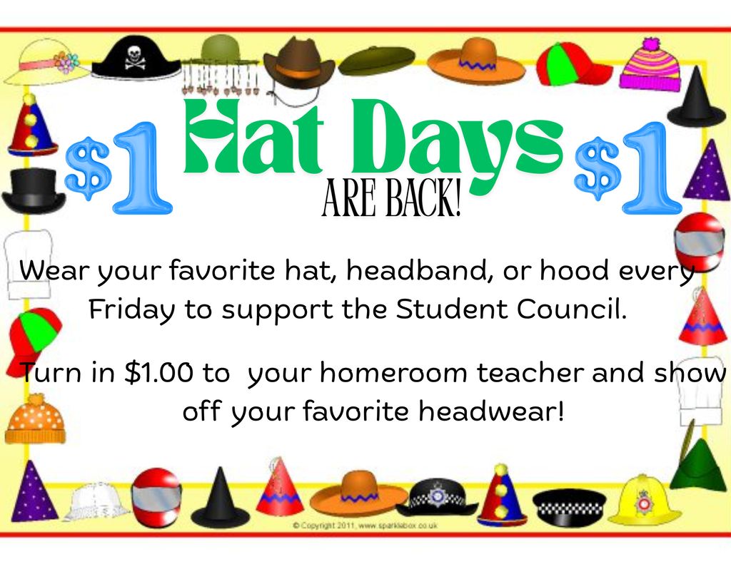 Hat Day Graphic