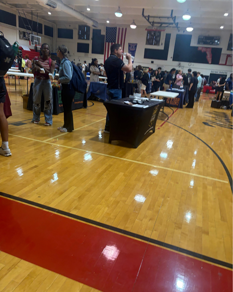 College fair today! Getting to check out different colleges