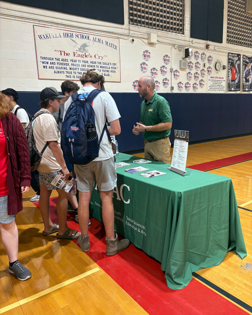 College fair today! Getting to check out different colleges