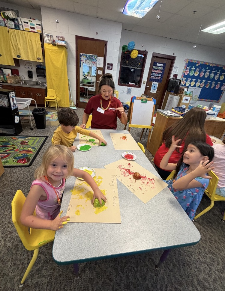 PreK apple