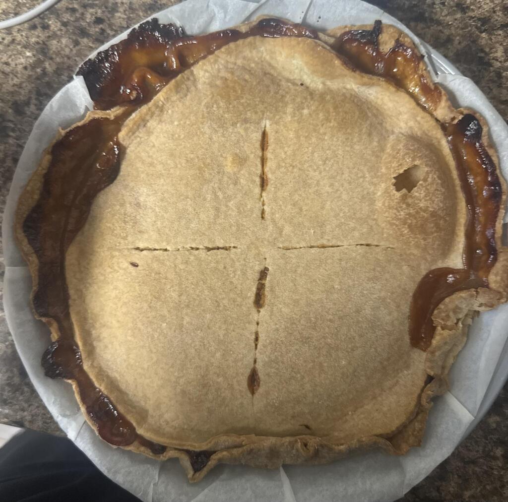 Halfway to Pi Day called for pie! 🥧  On September 14, our Cooking Methods students celebrated by making peach pies from scratch. Cooking Methods is part of WHS’s Hospitality and Tourism CTE program, where students build their skills through hands-on experiences like this one.  And yes, the results look delicious!