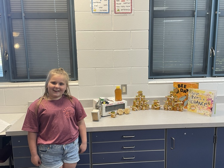 Mrs. Wade’s class learned about the importance of bees and how pollinators affect our world.