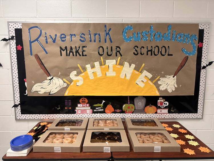 Our custodians make our school shine!
