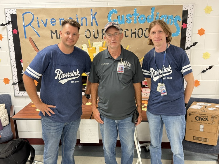 Some of our awesome custodial staff!