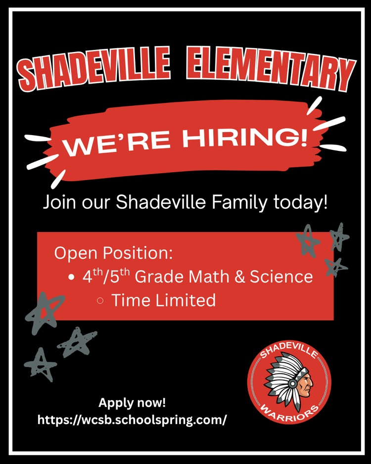 We’re Hiring Flyer