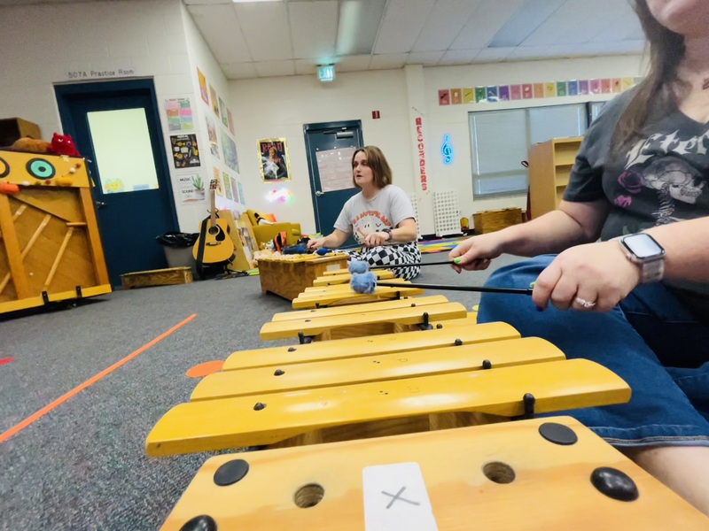 Music Teachers playing instruments