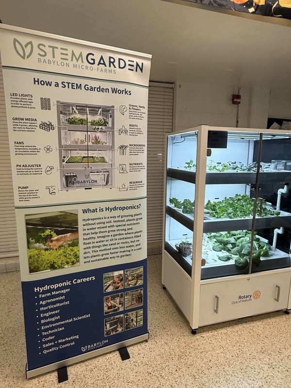 Hydroponic Garden at WHS