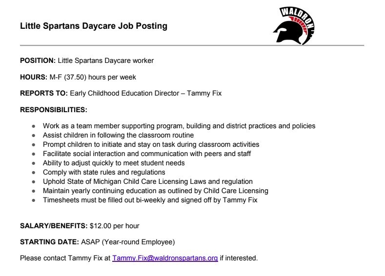 Job Posting
