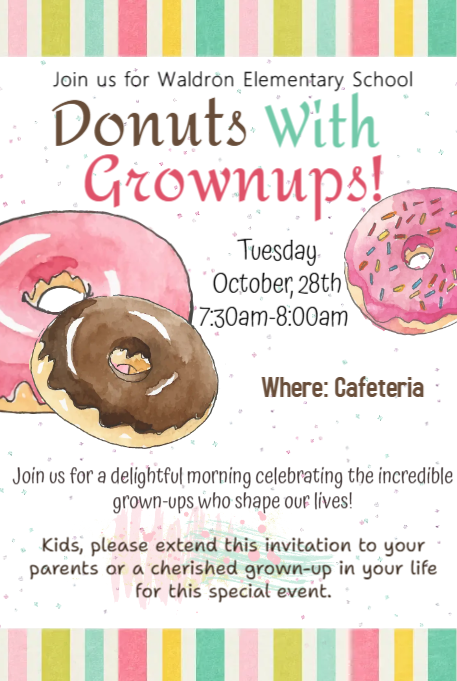 Donuts with Grownups