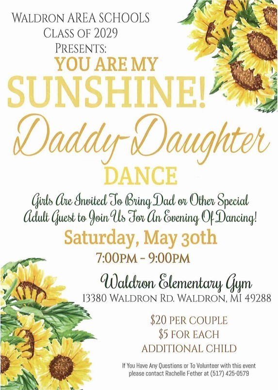 You are My Sunshine!- Daddy Daughter Dance
