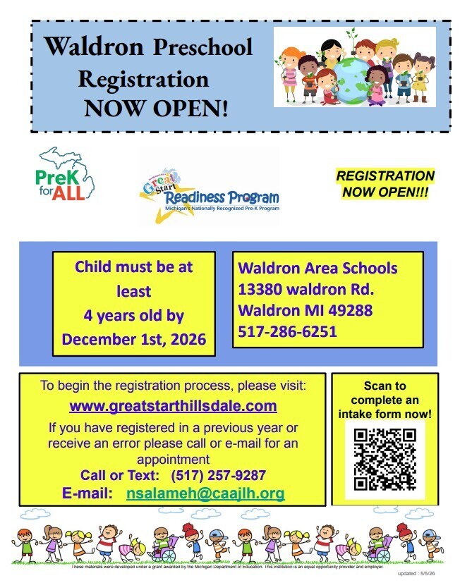Preschool Registration