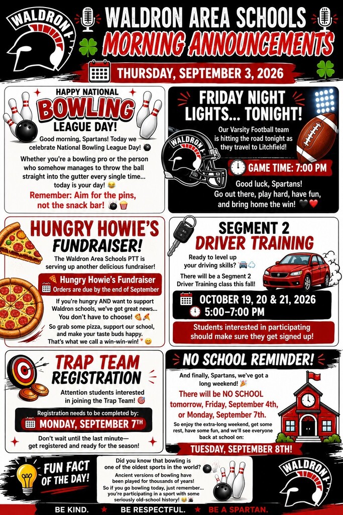 Announcements