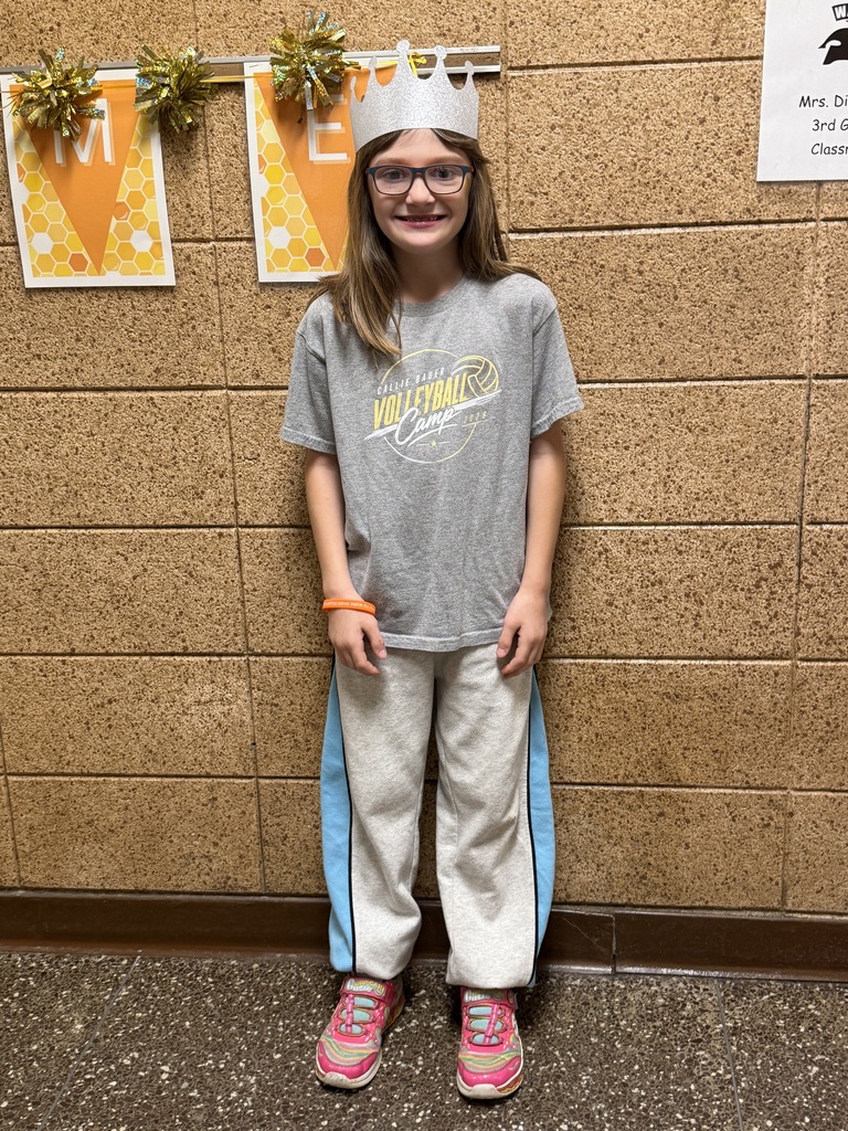 Congratulations to our top Hungry Howies certificate fundraiser, Briella Crist. Thank you to all that participated in our Waldron PTT fundraiser!