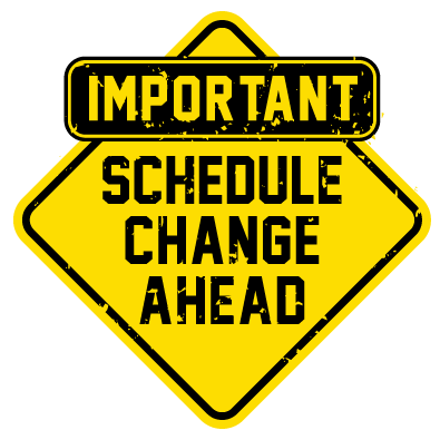schedule change