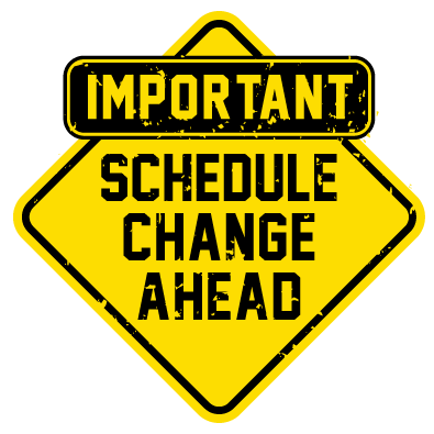 schedule change