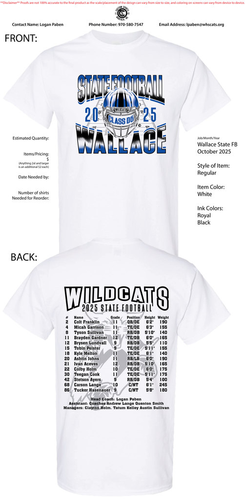 playoff shirts