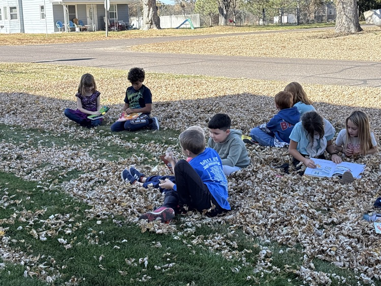 enjoying reading together
