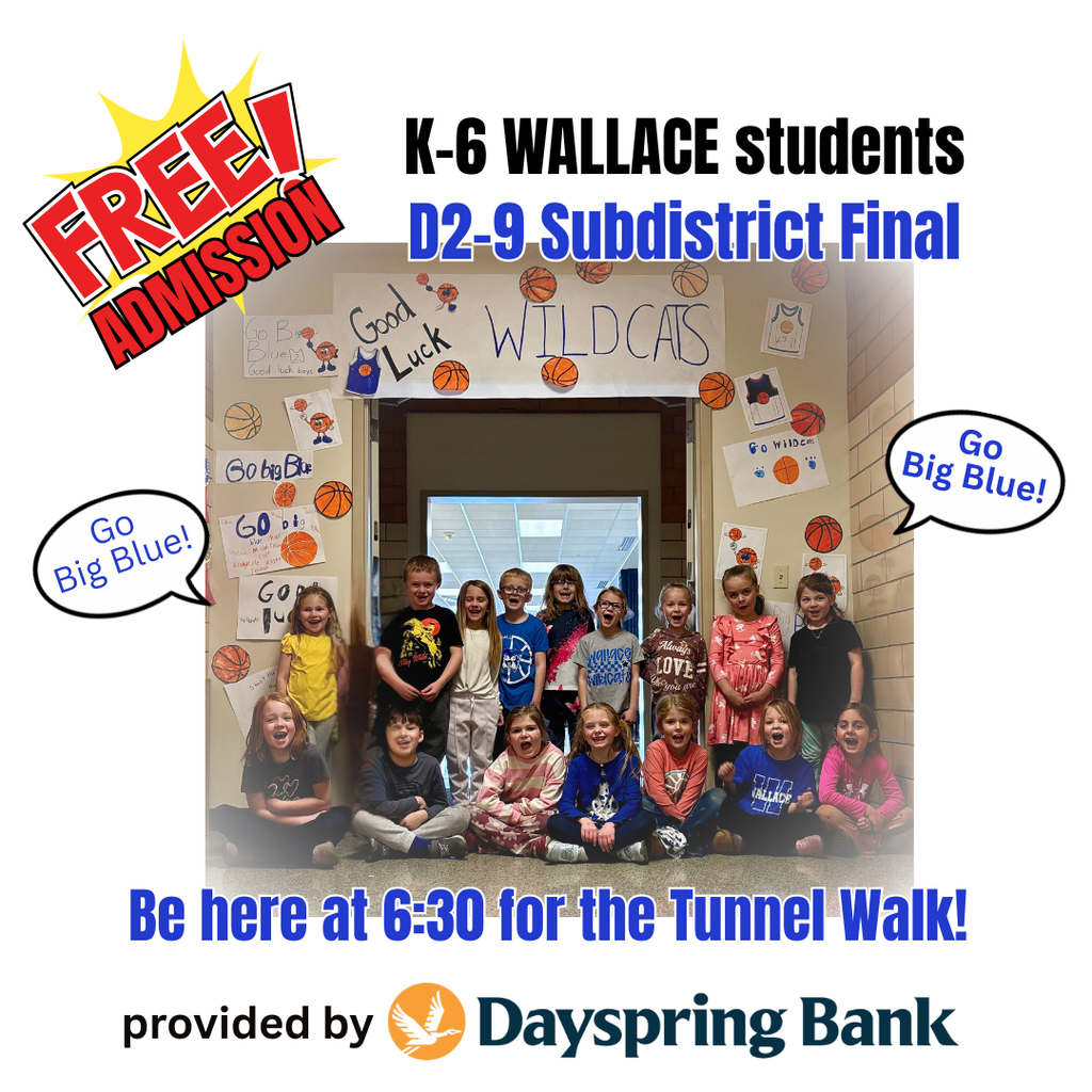 Wallace K-6 admission tonight