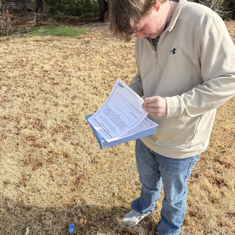 Carson checking his terms