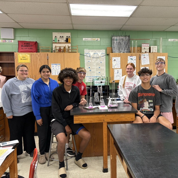 from clear to pink.  successful titration 