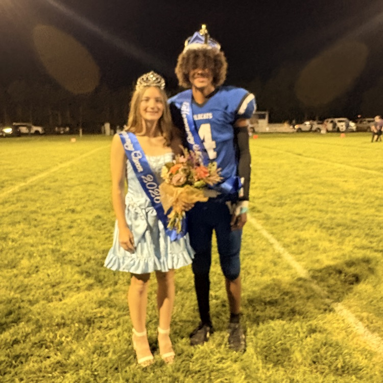 Queen Maddie Gartrell, King Micah Garrison
