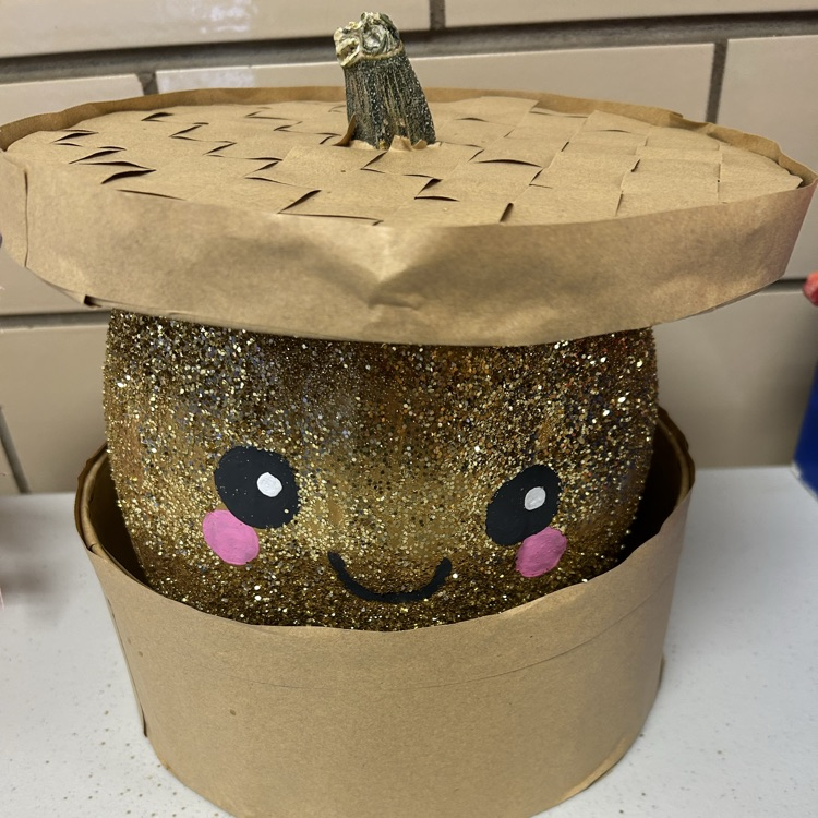 third place sparkly dumpling pumpkin