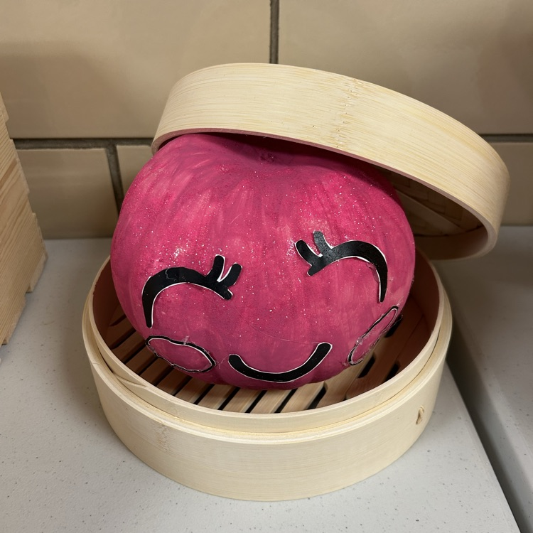 pink dumpling pumpkin