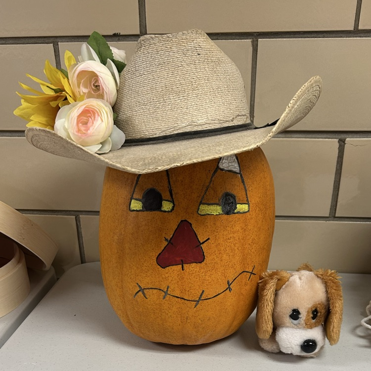 cowboy pumpkin
