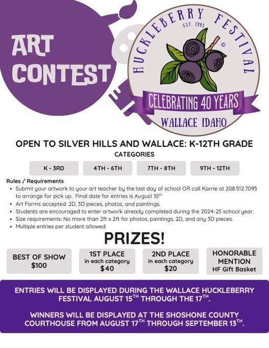 art contest flyer