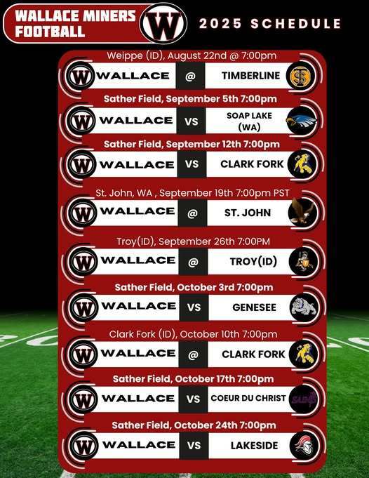 Football schedule