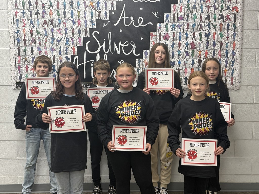 Outstanding 4-6 grade students for October 