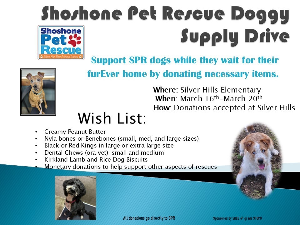 Doggy Supply Drive