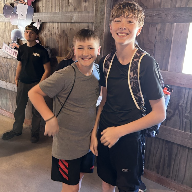 boys in line