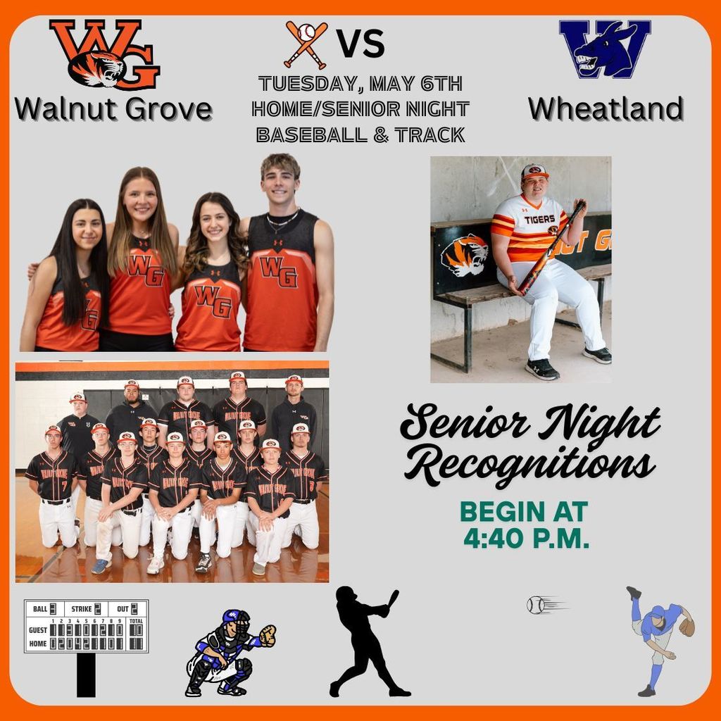 Senior Night Flyer