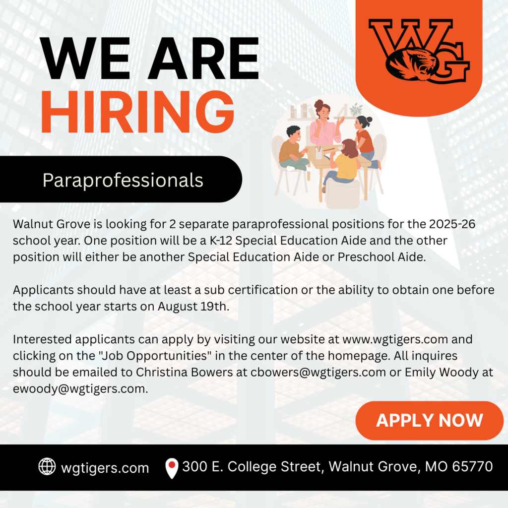Hiring Paraprofessionals