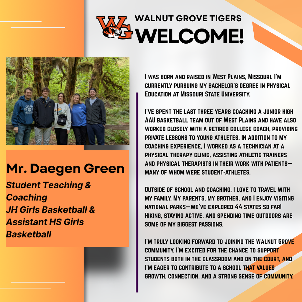 Daegen Green welcome