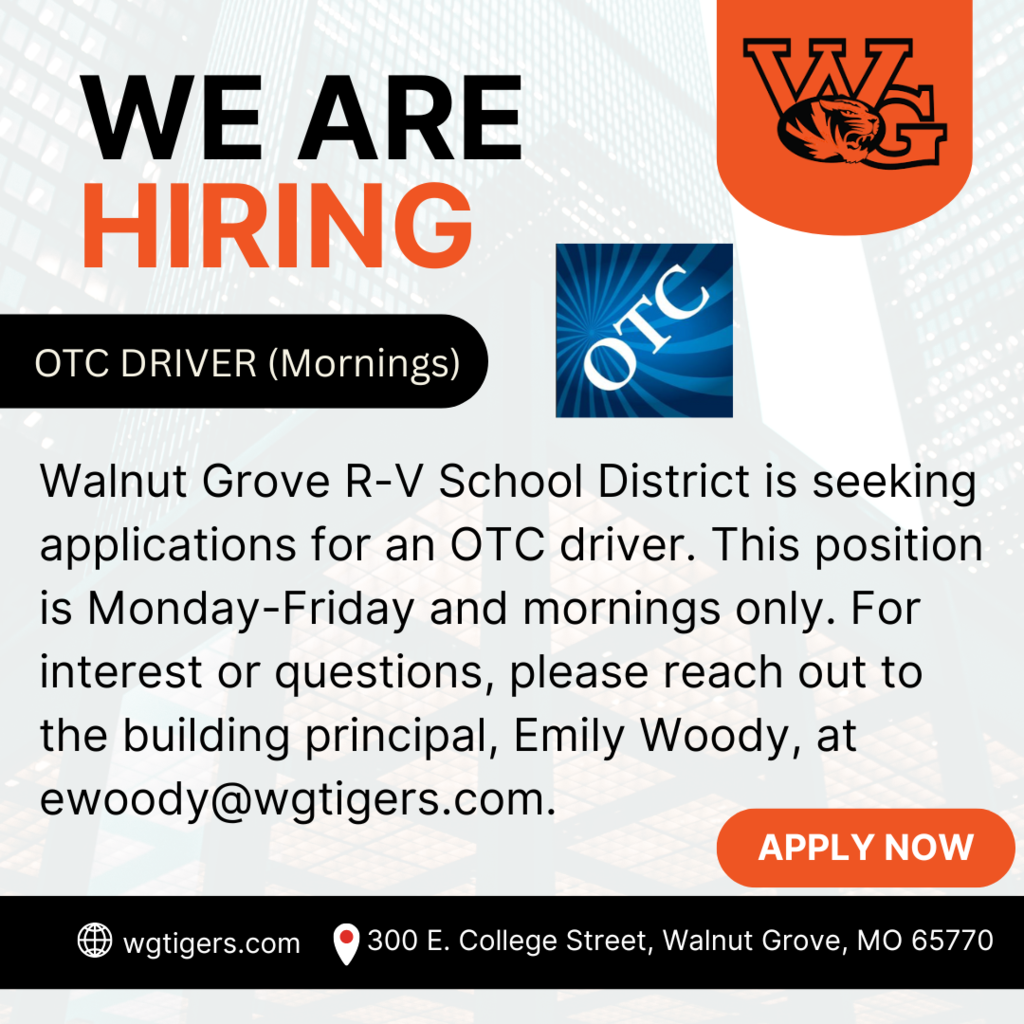 hiring OTC driver