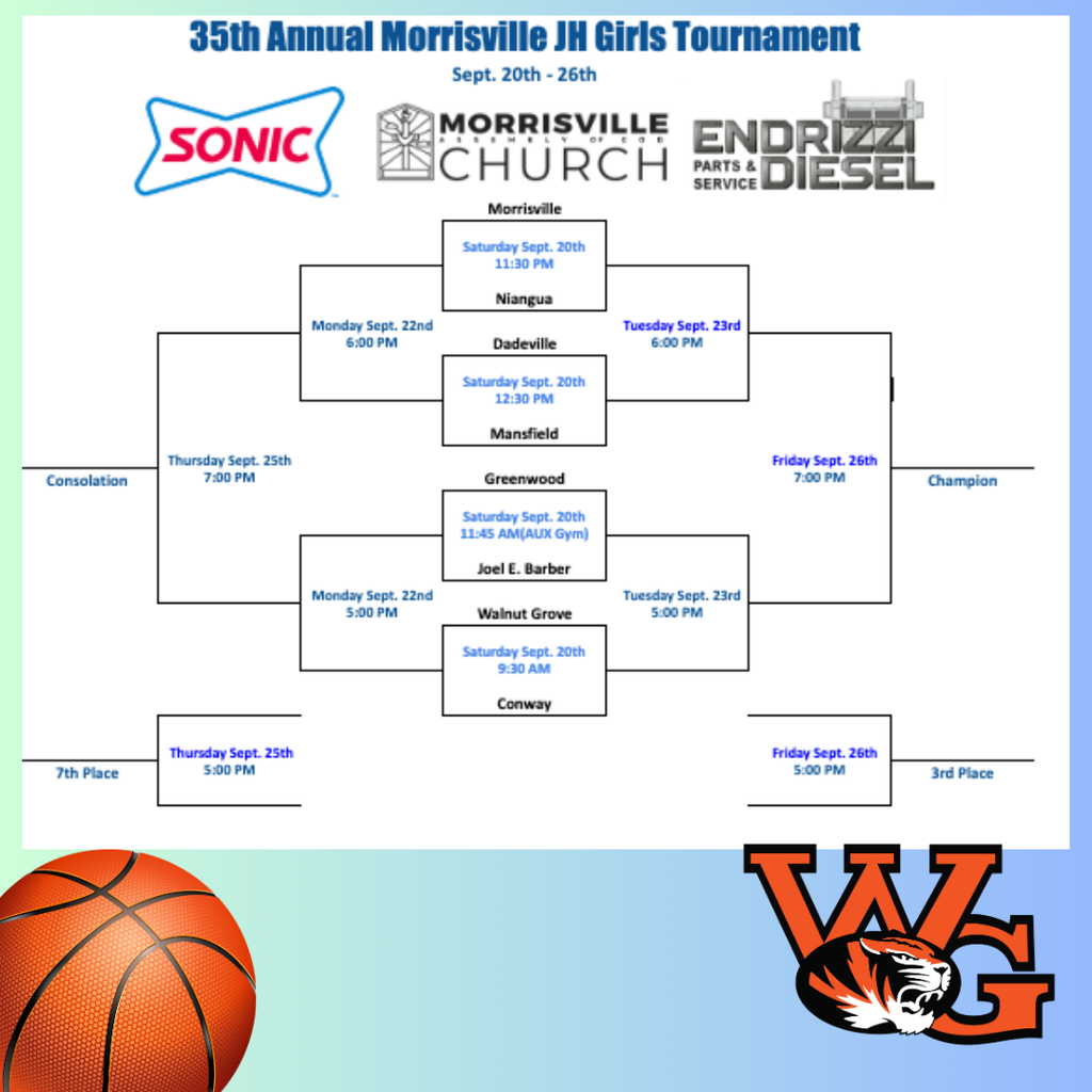 JH Girls BB Bracket