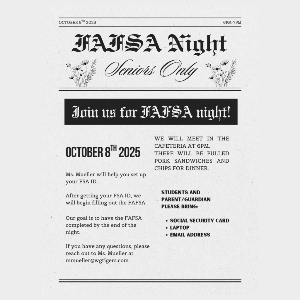FAFSA Flier - October 8