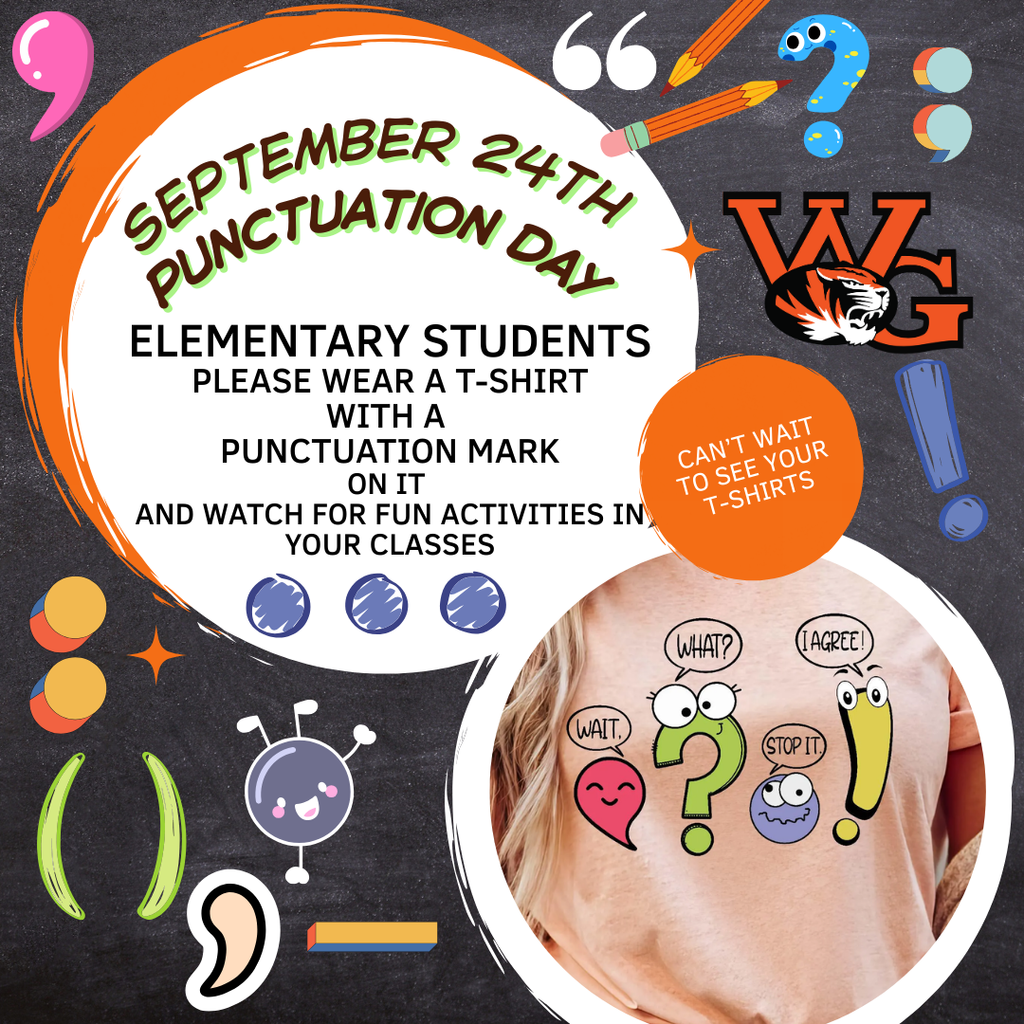 Punctuation Day Flyer