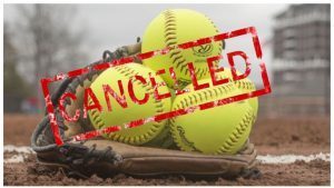 Softball Cancelled