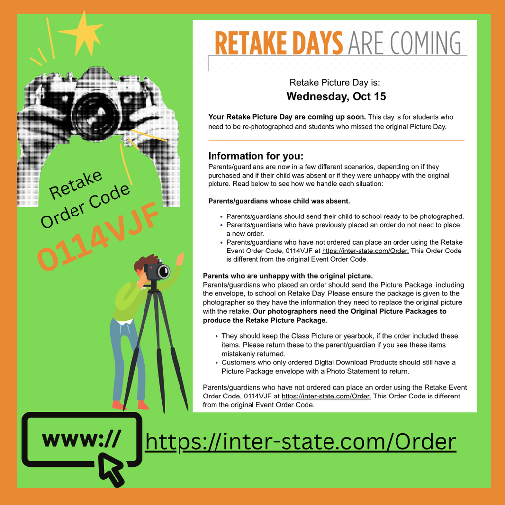 Retakes - Wed Oct 15